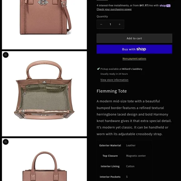 Brighton French Mauve Satchel with Braided Detail.Brand New - Picture 5 of 7